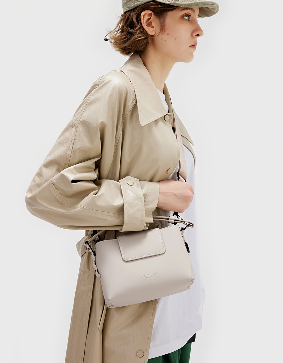 Gaston Luga-Gaston Luga Spläshini El çantası Cloud Cream-El Çantası-7-Milagron.com