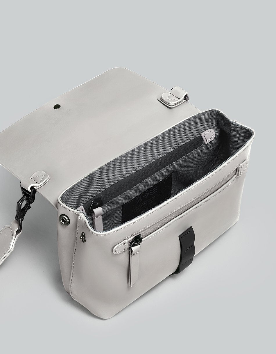Gaston Luga Splash Crossbody Çanta -Taupe