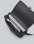 Gaston Luga Splash Crossbody Large 14" Çanta - Black