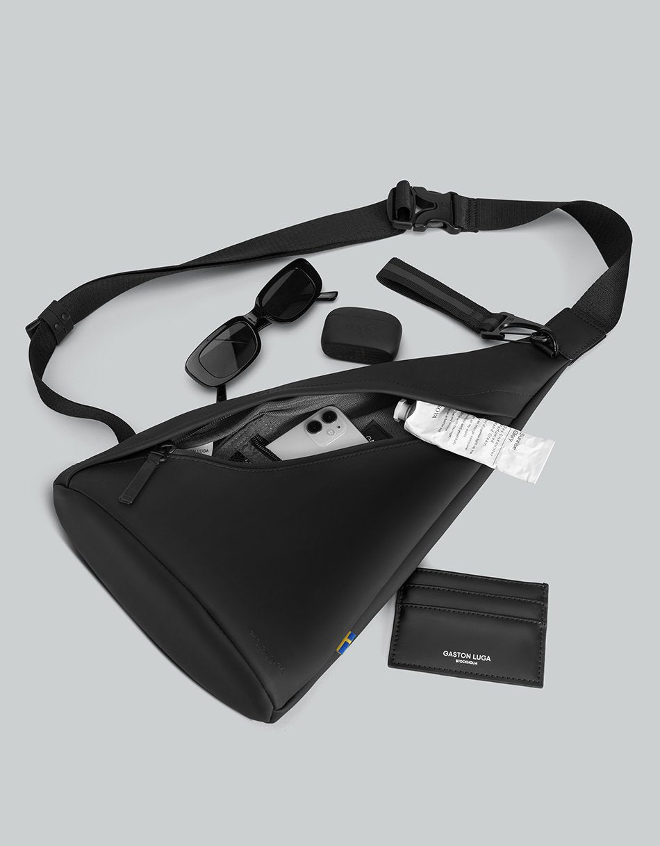 Gaston Luga Splash Slıng Çanta - Black