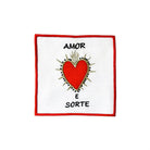 Amor E Sorte Kalp Desenli Kokteyl Peçete ( 1 Adet )