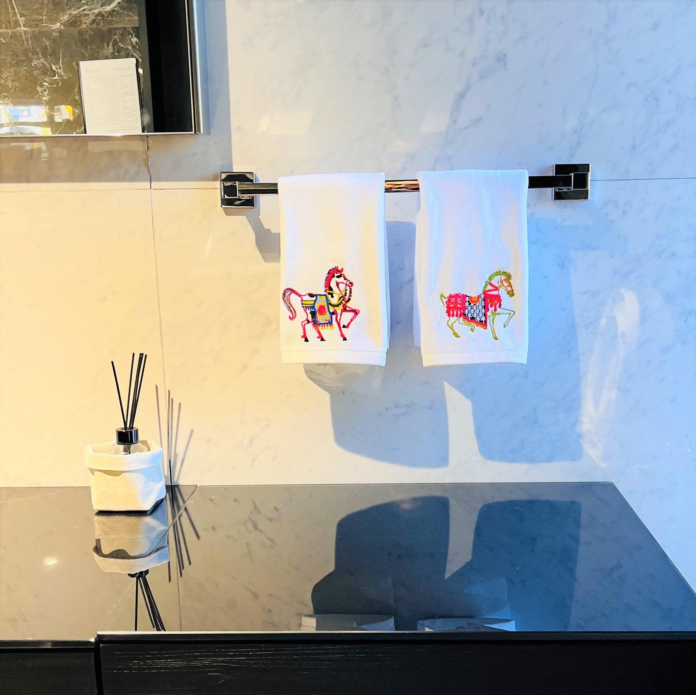 Dekoratif Animals Desenli El Havlusu Seti ( 4 ADET )