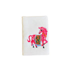 Animal Serisi Pembe Zebra Desenli Misafir El Havlusu