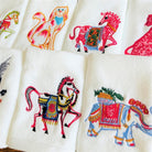 Animal Serisi Pembe Zebra Desenli Misafir El Havlusu