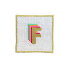 Rainbow ´´F´´ Harfi Krem Kokteyl Peçete  (1 Adet)