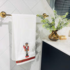 Dekoratif Nutcracker 2 Desenli Yüz Havlusu ( 1 Adet )