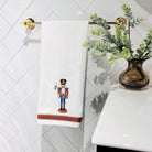 Dekoratif Nutcracker Desenli Yüz Havlusu ( 1 Adet )