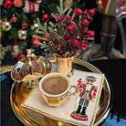 Dekoratif Nutcracker Kurşun Asker Desenli Kokteyl Peçete ( 2 Adet )
