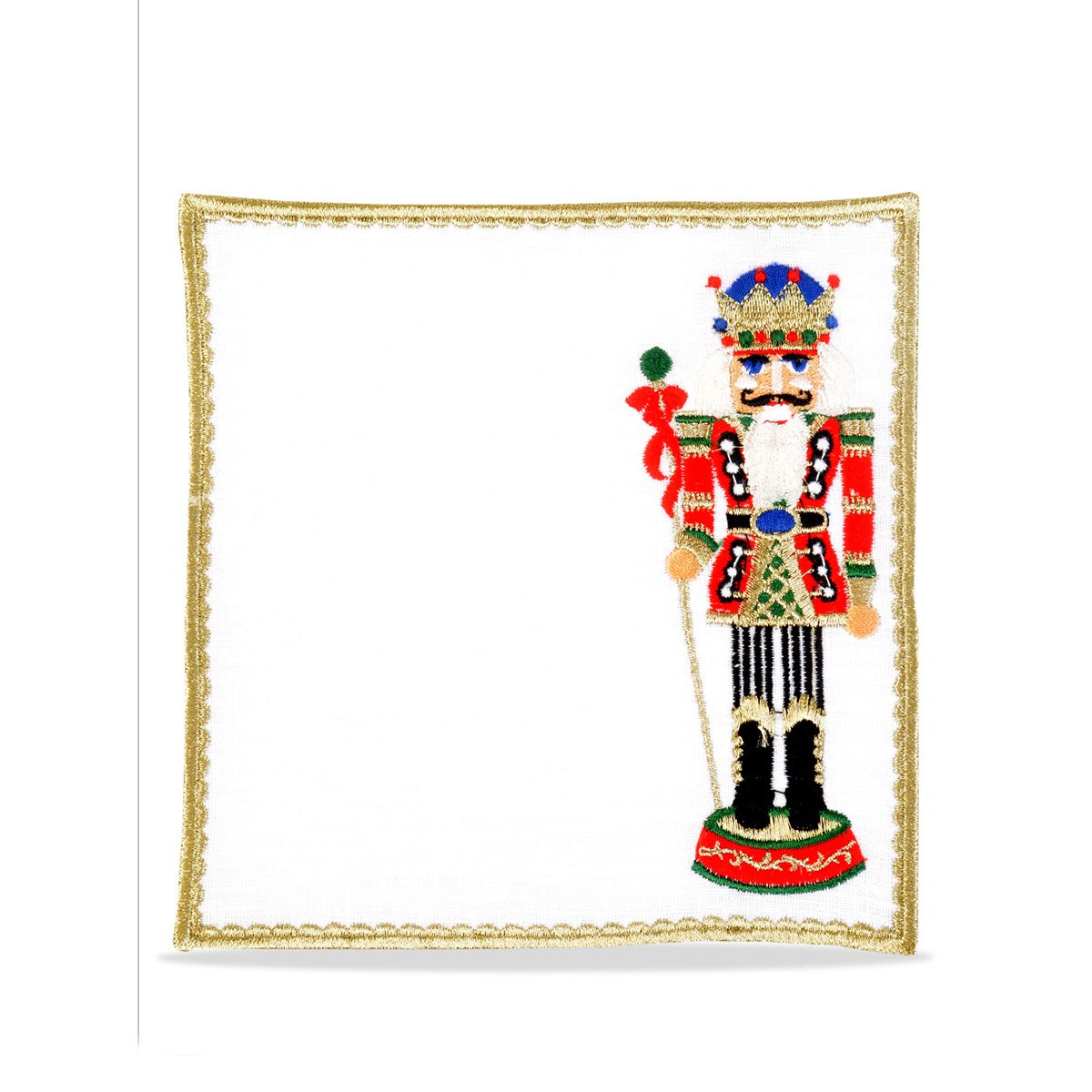 Dekoratif Nutcracker Kurşun Asker Desenli Kokteyl Peçete ( 2 Adet )