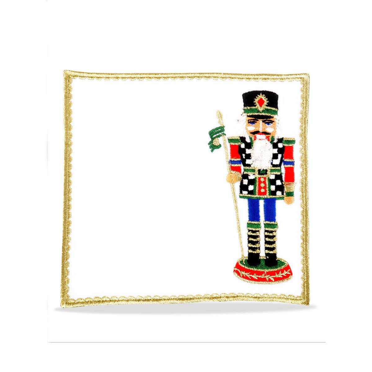 Dekoratif Nutcracker Kurşun Asker Desenli Kokteyl Peçete ( 2 Adet )
