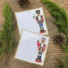 Dekoratif Nutcracker Kurşun Asker Desenli Kokteyl Peçete ( 2 Adet )