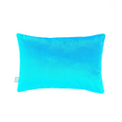 Dekoratif Pullu Göz Desenli Aqua Marin Kadife Kırlent Kılıfı ( 35 cm x 50 cm )