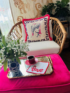 Love El Yazısı Desenli Kokteyl Peçete - ( 1 Adet )