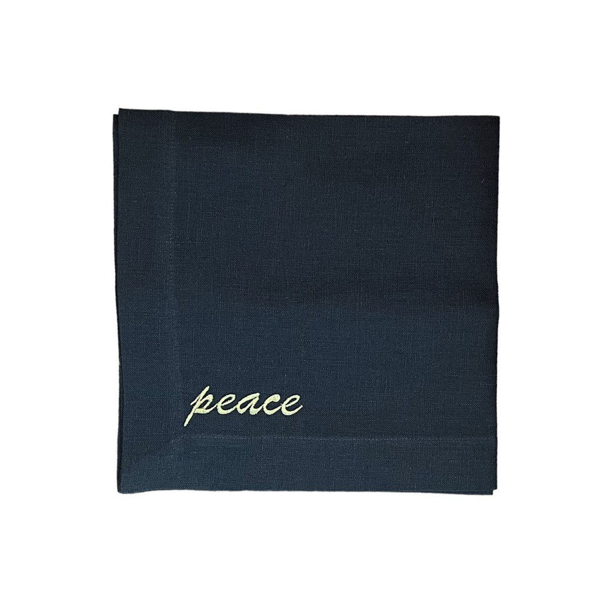 Peace Desenli Dekoratif Servis Peçetesi Yılbaşı Serisi ( 1 Adet )