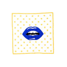 Pop Art Lips Dudak Desenli Vintage Kokteyl Peçeteler - 4 Adet