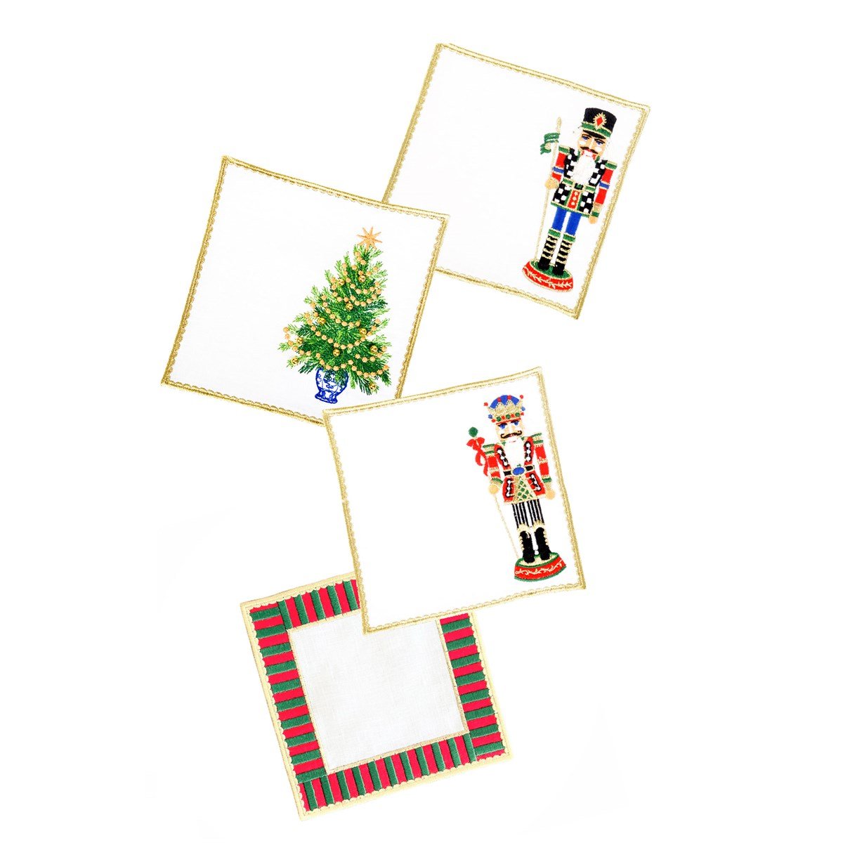 Yılbaşı Özel Serisi Dekoratif Kokteyl Peçete - 4 Adet