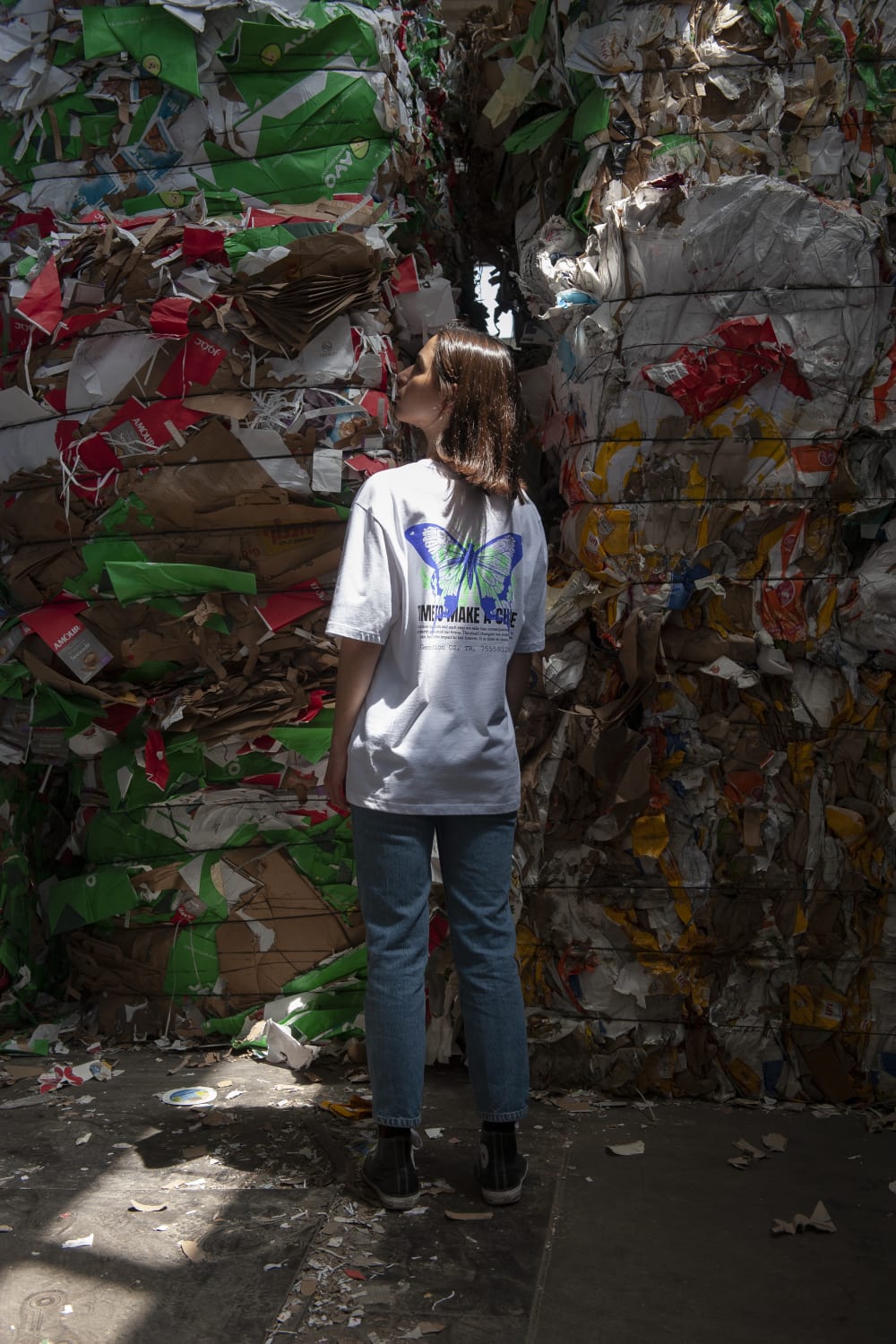 Generation Oz-Make A Change Whi̇te T-shi̇rt-T-Shirts-4-Milagron.com