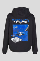 Generation Oz-Too Late Black Hoodi̇e-Sweatshirts & Hoodies-1-Milagron.com