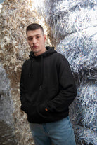 Generation Oz-Too Late Black Hoodi̇e-Sweatshirts & Hoodies-5-Milagron.com