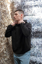 Generation Oz-Too Late Black Hoodi̇e-Sweatshirts & Hoodies-6-Milagron.com