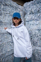 Generation Oz-Too Late Whi̇te Hoodi̇e-Sweatshirts & Hoodies-5-Milagron.com