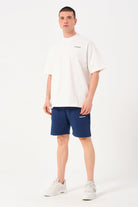 Gennaro-Basic Sweat Short Lacivert-Şort-1-Milagron.com