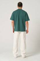 Gennaro-Carpenter Pants - Beyaz-Kot Pantolon-2-Milagron.com
