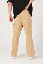 Gennaro-Carpenter Pants - Camel-Kot Pantolon-4-Milagron.com