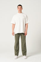 Gennaro-Carpenter Pants - Haki-Kot Pantolon-3-Milagron.com