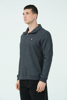 Gennaro-Half Zip Sweatshirt-Sweatshirts & Hoodies-3-Milagron.com