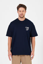 Gennaro-Nakışlı 270gsm Oversize T-shirt-T-Shirts-1-Milagron.com