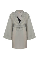 Geomi-Floral Kimono - Ekru-Kimono-2-Milagron.com