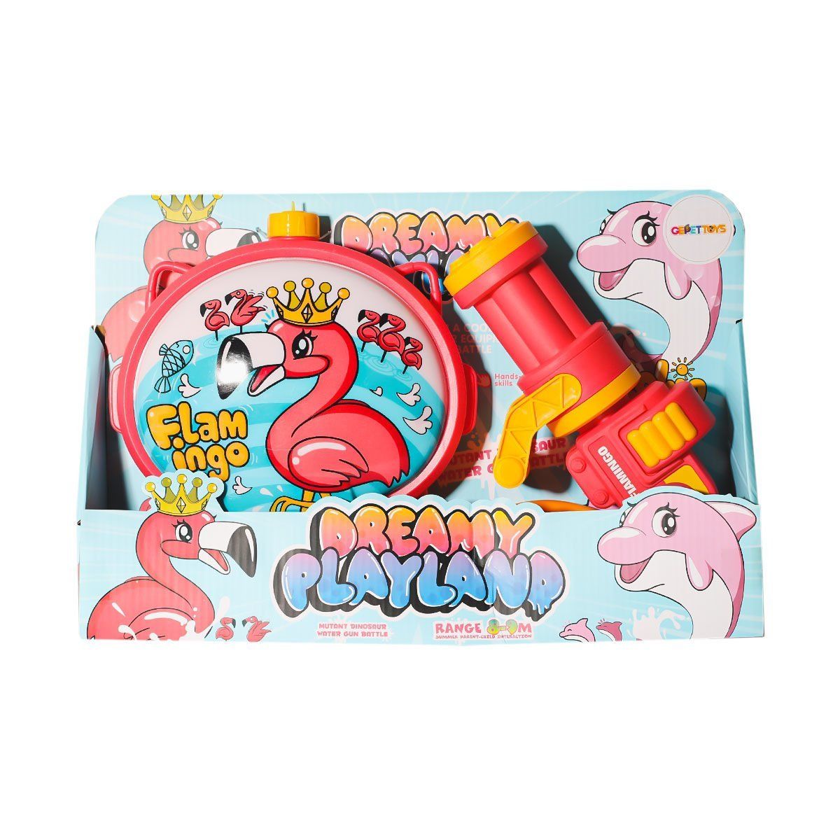 Gepettoys-Hc8806 Dinazor/Flamingo Su Tabancası Gepettoy-Oyuncak-1-Milagron.com