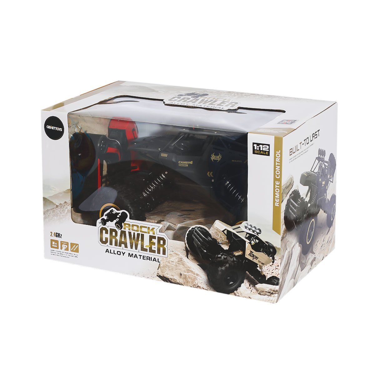 Gepettoys-Kumandalı 4x4 Metal Rock Crawler-Uzaktan Kumandalı Araçlar-1-Milagron.com