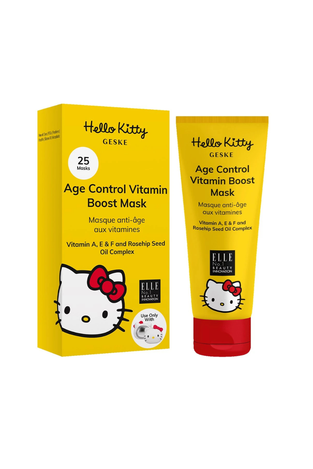 Geske-Anti Age Vitamin Kompleks İçeren Maske | Age Control Vitamin Boost Mask Head-Yüz Maskesi-1-Milagron.com