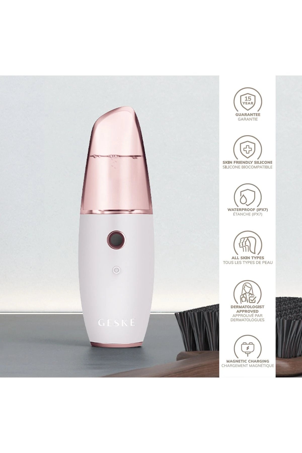 Geske-Buharlı Cilt Nemlendirici Ve Yenileyici Akıllı Yüz Bakım Cihazı | Facial Hydration Refresher-Cilt Bakım Aletleri-39-Milagron.com