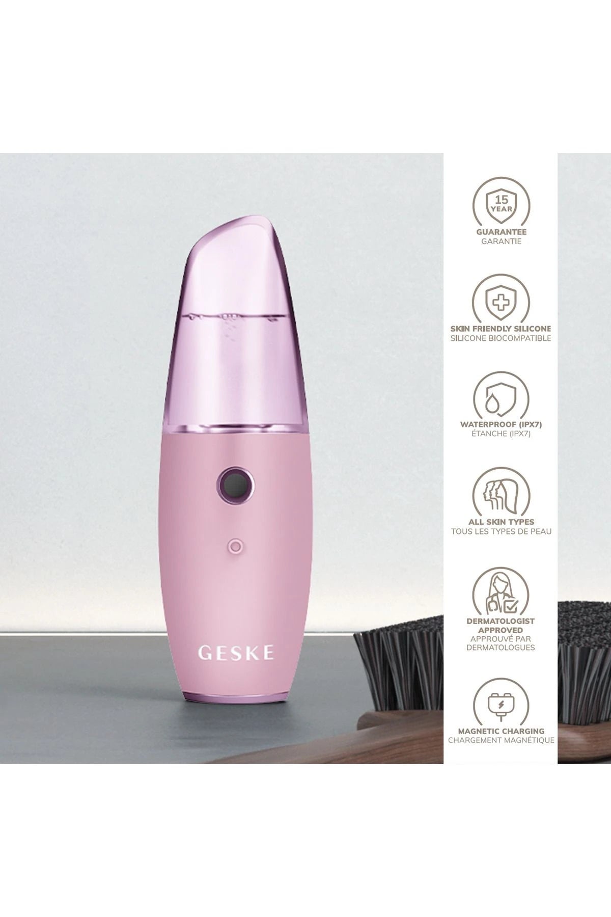 Geske-Buharlı Cilt Nemlendirici Ve Yenileyici Akıllı Yüz Bakım Cihazı | Facial Hydration Refresher-Cilt Bakım Aletleri-4-Milagron.com