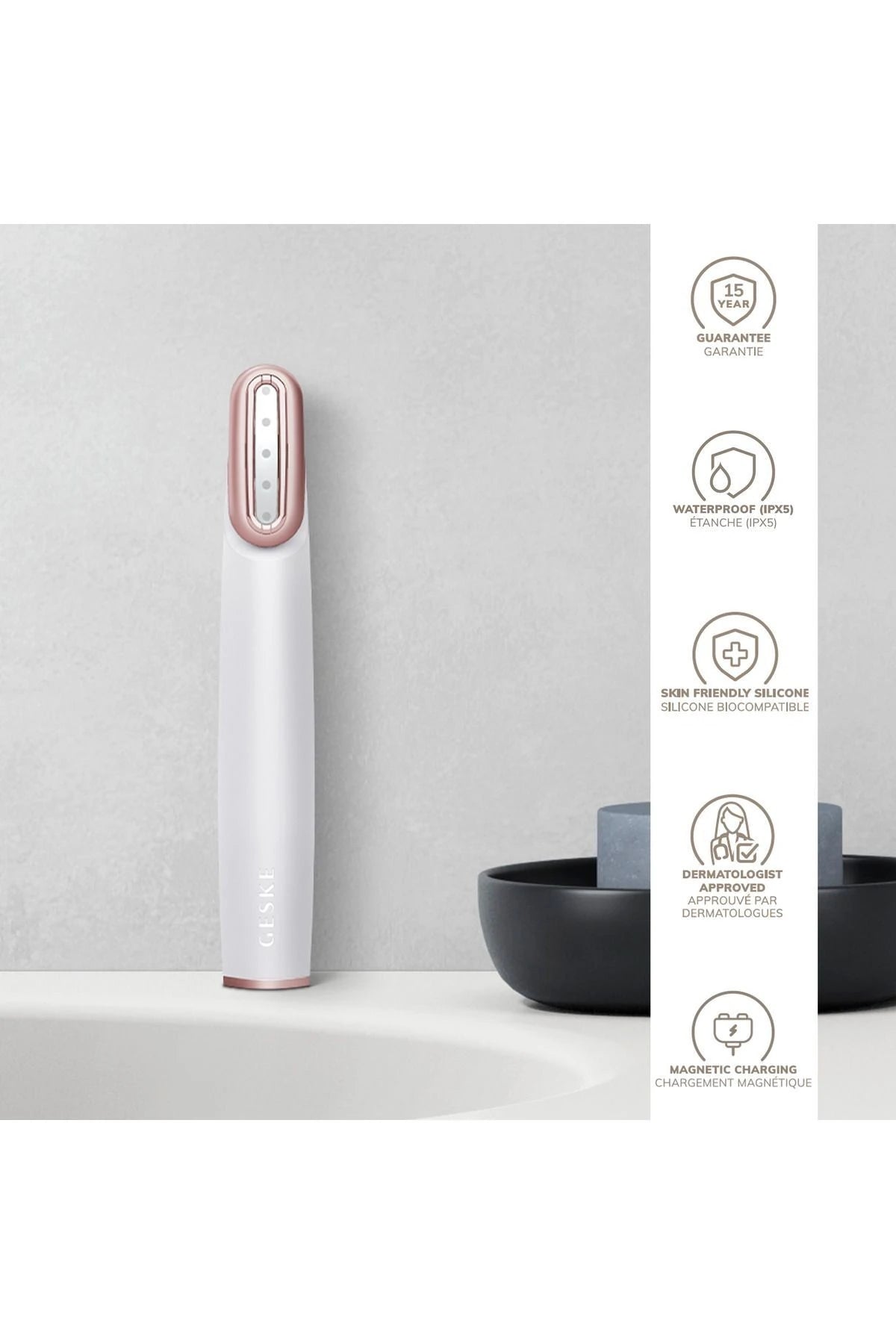 Geske-Döner Başlıklı Cilt Sıkılaştırıcı Değnek | Rotatable Head Skin Firming Wand-Cilt Bakım Aletleri-24-Milagron.com