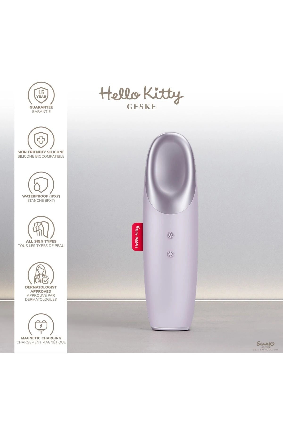 Geske-Hello Kitty Soğutma Ve Isıtma Sağlayan Akıllı Göz Çevresi Masaj Cihazı | Warm & Cool Eye Energizer-Cilt Bakım Aletleri-3-Milagron.com