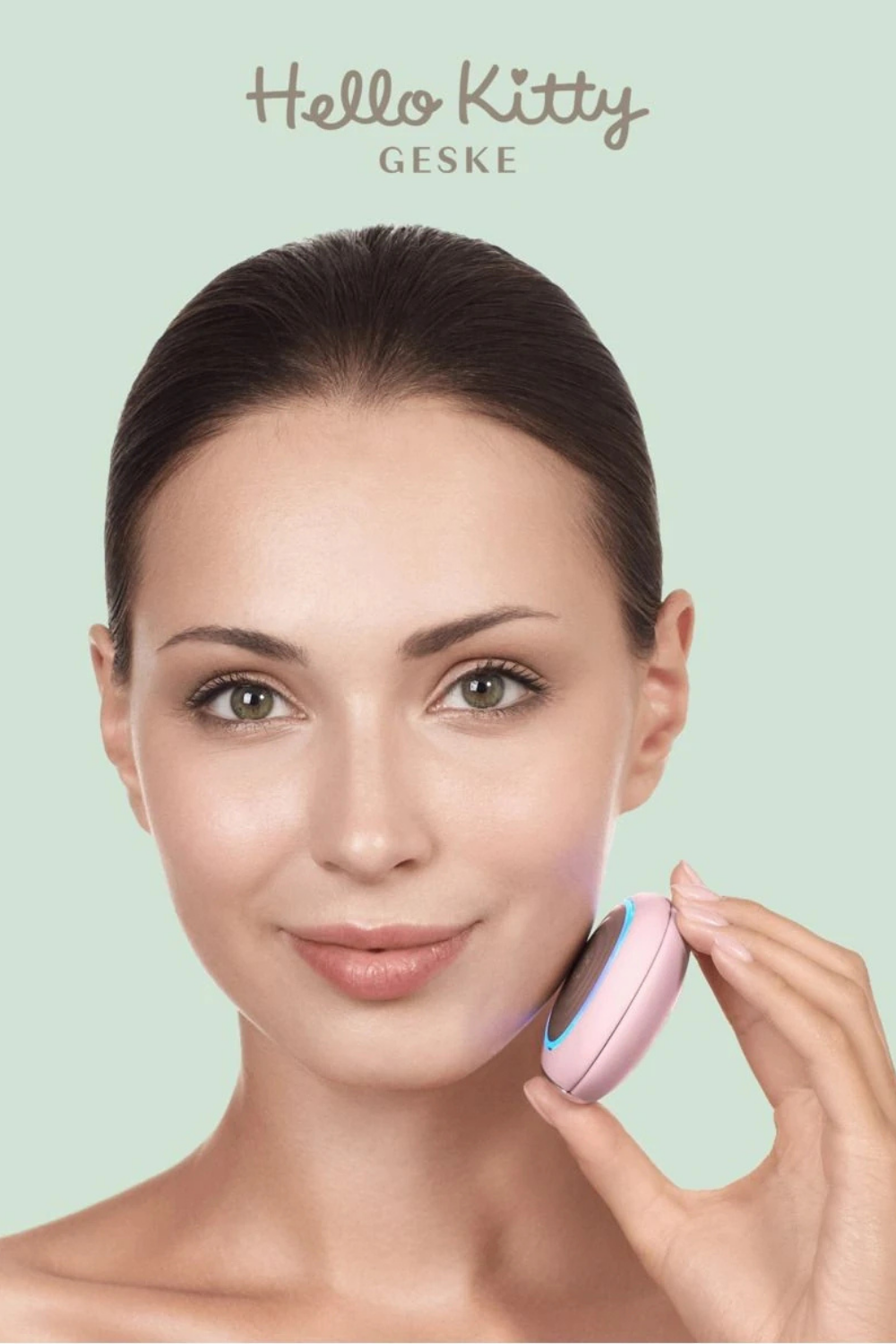 Geske-Hello Kitty Soğutma Ve Isıtmalı, Led Terapili Yüz Maskesi Bakım Cihazı | Sonic Warm & Cool Mask-Cilt Bakım Aletleri-3-Milagron.com