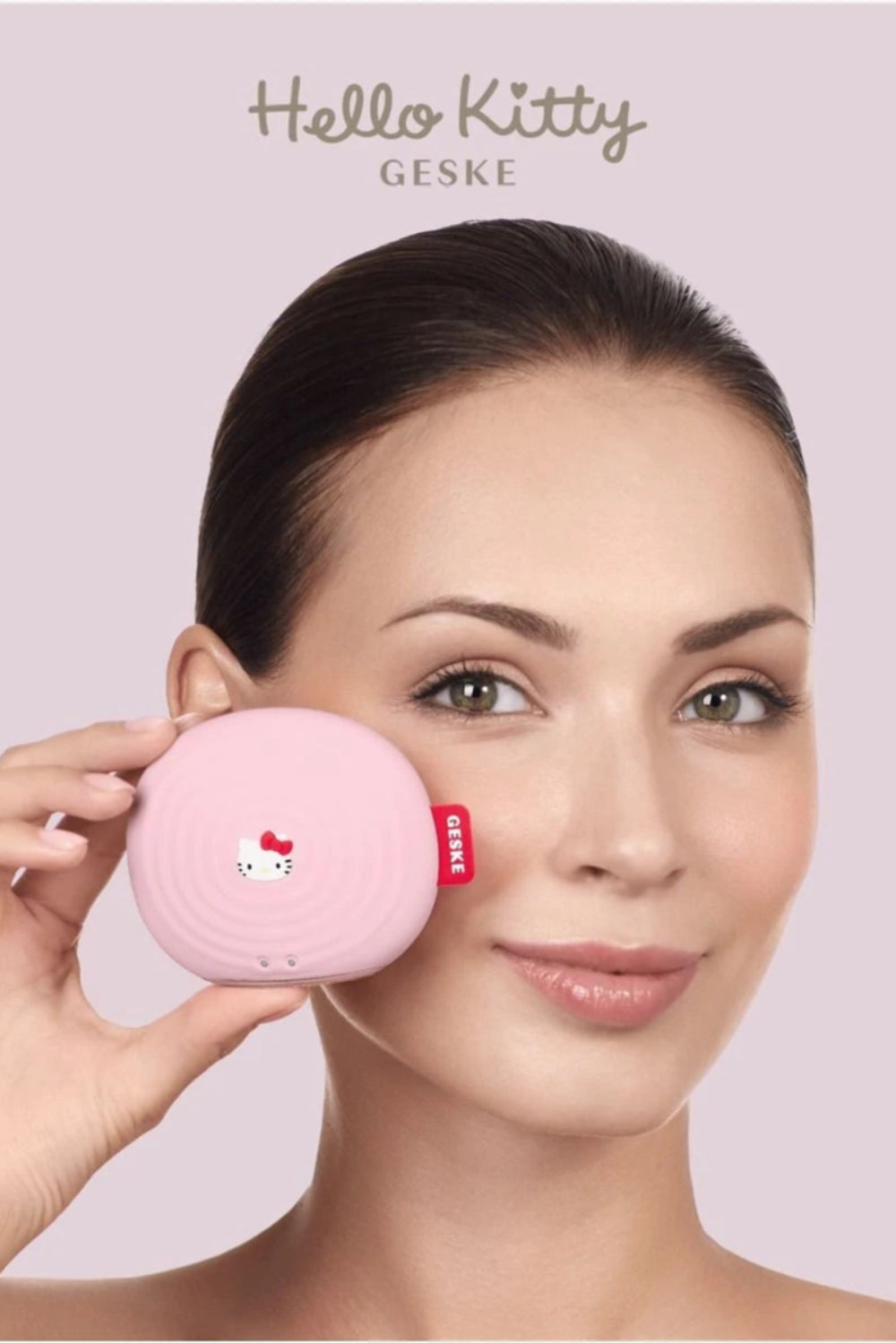 Geske-Hello Kitty Titreşimli Yüz Temizleme Ve Isılı Masaj Cihazı| Sonic Thermo Facial Brush-Cilt Bakım Aletleri-11-Milagron.com