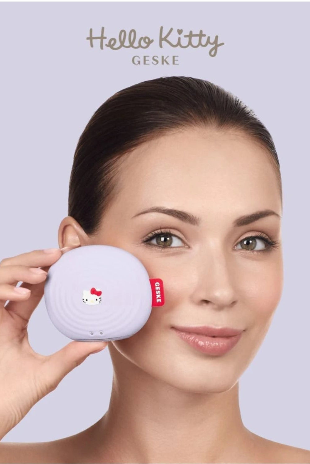 Geske-Hello Kitty Titreşimli Yüz Temizleme Ve Isılı Masaj Cihazı| Sonic Thermo Facial Brush-Cilt Bakım Aletleri-4-Milagron.com