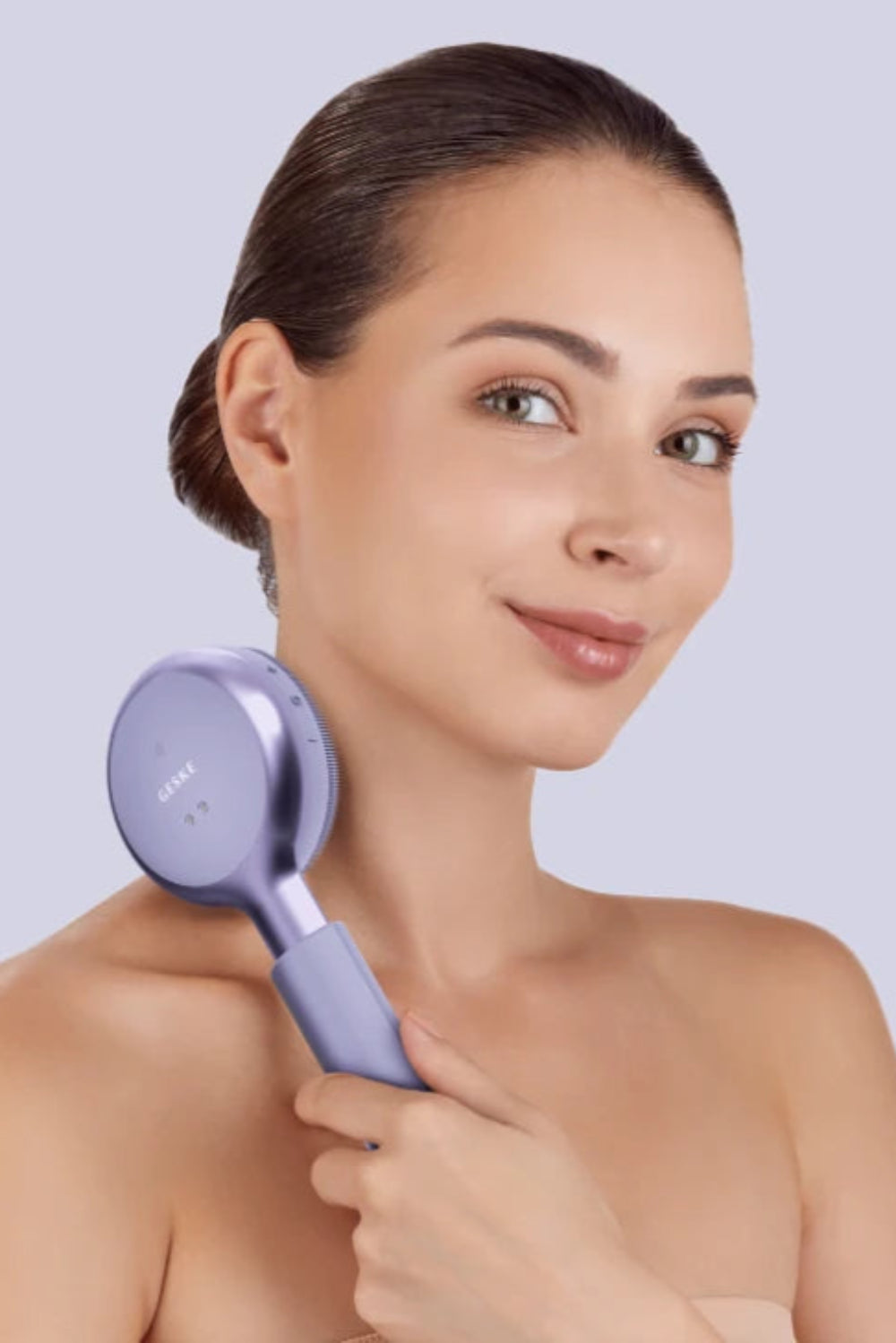 Geske-Led Terapili Vücut Temizleme Ve Cilt Bakım Cihazı | Sonic Led Full Body Brush & Intensive Exfoliator-Cilt Bakım Aletleri-10-Milagron.com
