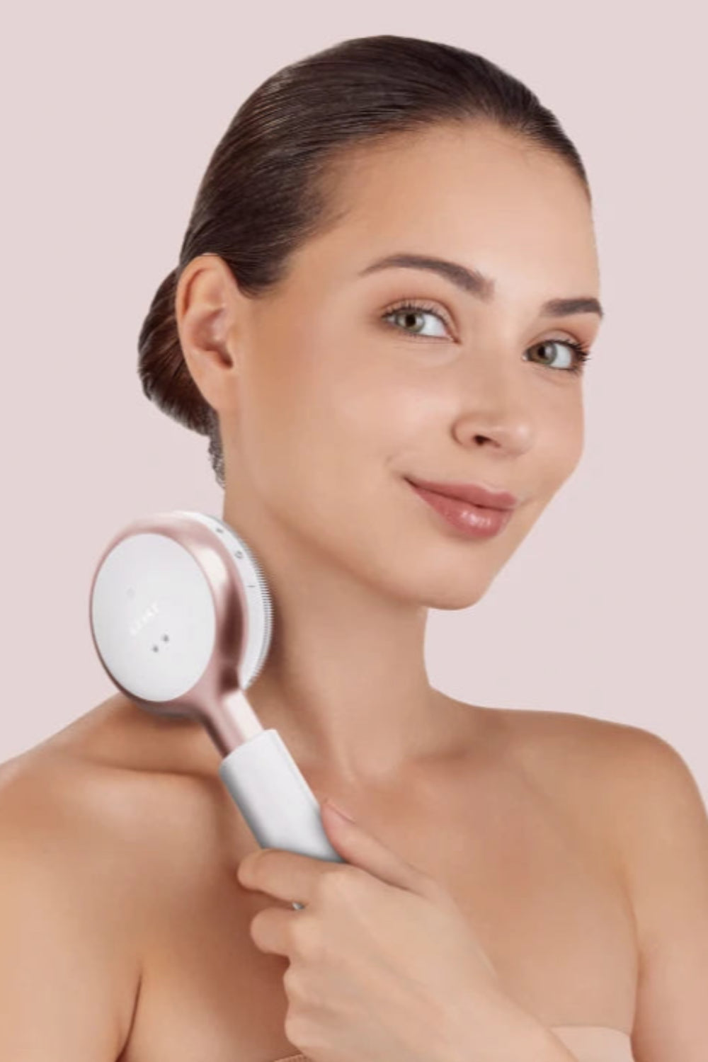 Geske-Led Terapili Vücut Temizleme Ve Cilt Bakım Cihazı | Sonic Led Full Body Brush & Intensive Exfoliator-Cilt Bakım Aletleri-14-Milagron.com