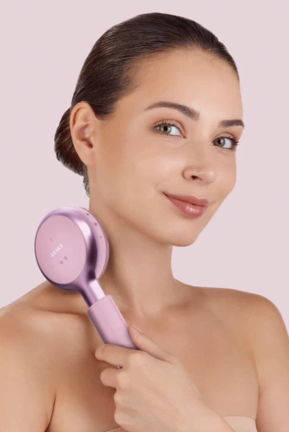 Geske-Led Terapili Vücut Temizleme Ve Cilt Bakım Cihazı | Sonic Led Full Body Brush & Intensive Exfoliator-Cilt Bakım Aletleri-18-Milagron.com