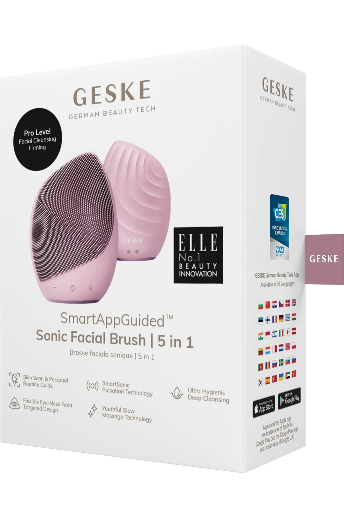 Geske-Mikro Akım Termal Yüz Temizleme Ve Cilt Sıkılaştırıcı Cihaz | Sonic Thermo Facial Brush Face Lifter-Cilt Bakım Aletleri-14-Milagron.com