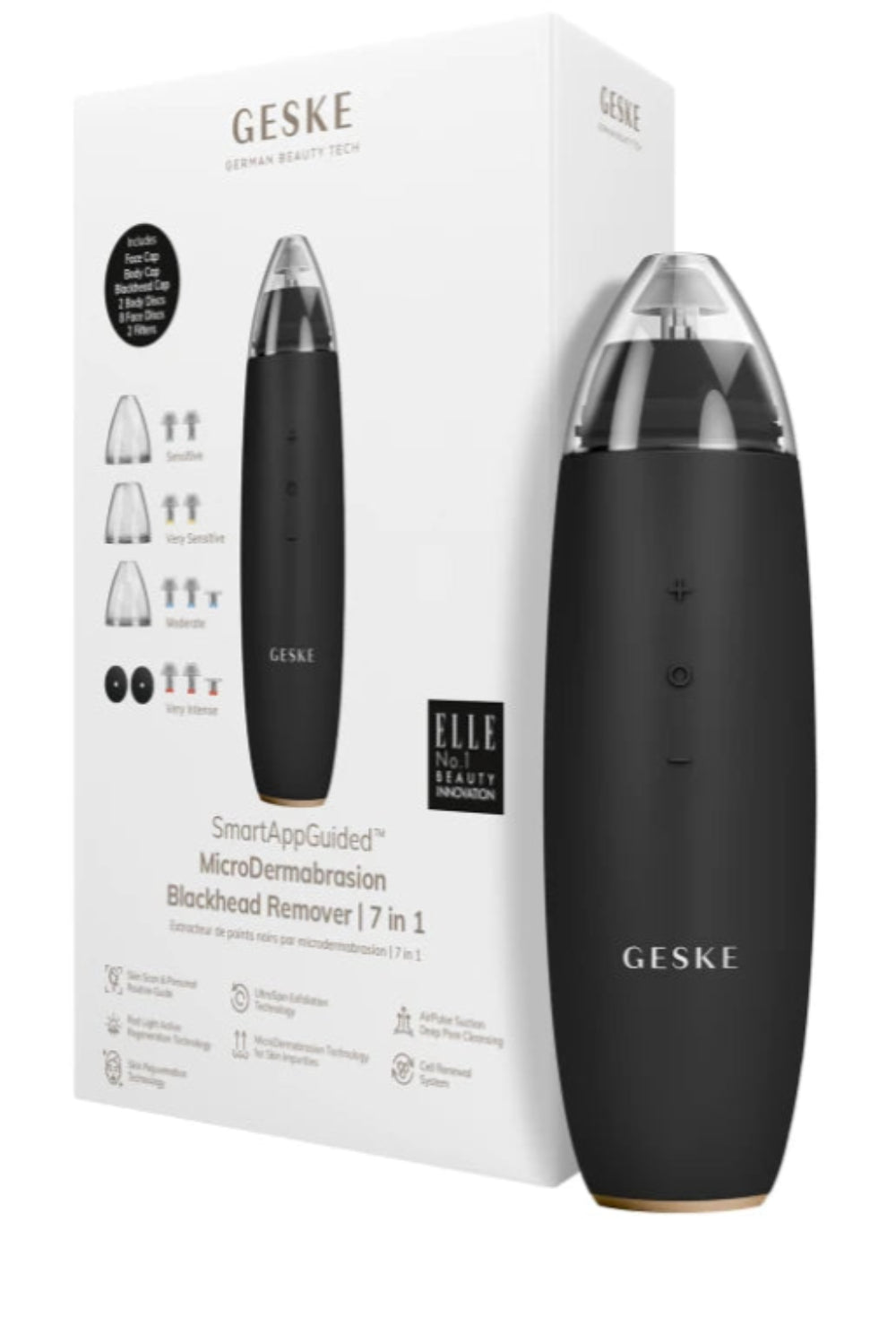 Geske-Mikro Dermabrazyon Siyah Nokta Temizleme Aleti | Micro Dermabrasion Blackhead Remover-Cilt Bakım Aletleri-1-Milagron.com
