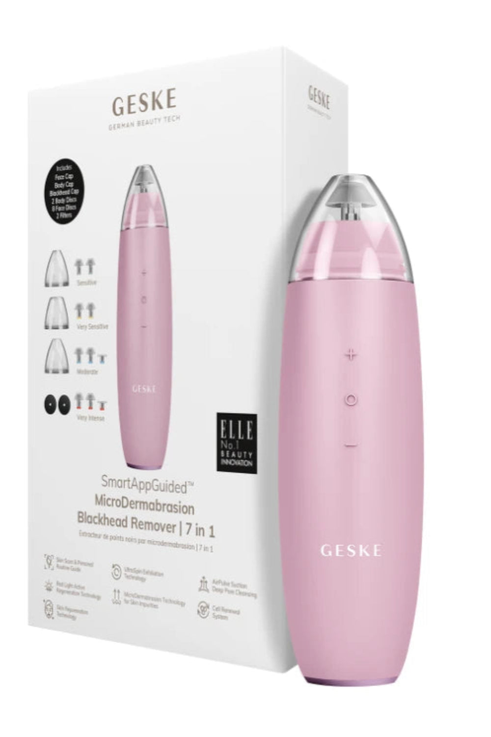 Geske-Mikro Dermabrazyon Siyah Nokta Temizleme Aleti | Micro Dermabrasion Blackhead Remover-Cilt Bakım Aletleri-19-Milagron.com