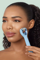 Geske-Mikro İğneli, Buz Başlığı, Pembe Kuvars Başlıklı Dermaroller Cihaz | Micro Needle Face Roller-Cilt Bakım Aletleri-36-Milagron.com