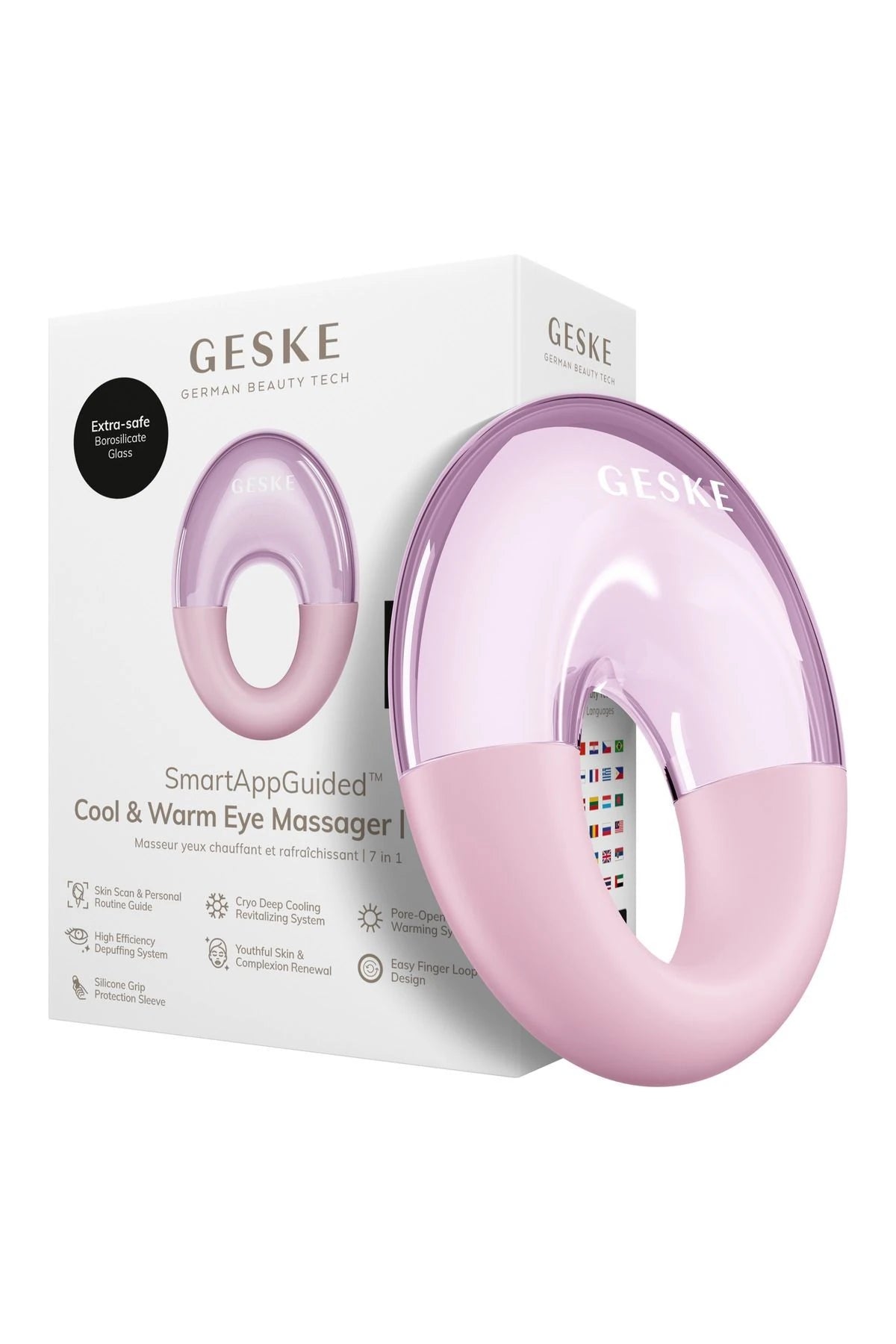Geske-Sıcak Soğuk Göz Masaj Aleti | Cool & Warm Eye Massager-Cilt Bakım Aletleri-29-Milagron.com